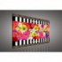 Obraz na plátne obdĺžnik - OB0580 - Farebné kvety