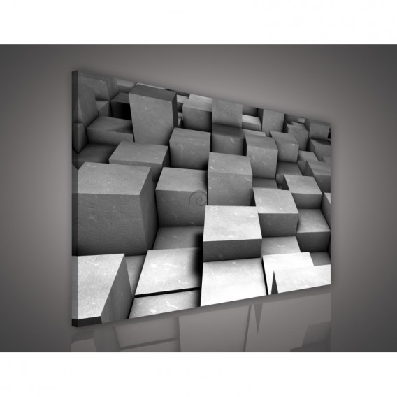 Obraz na plátne obdĺžnik - OB0614 - 3D kocky