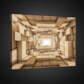 Obraz na plátne obdĺžnik - OB0739 - 3D kocky