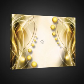 Obraz na plátne obdĺžnik - OB0744 - Zlatý ornament