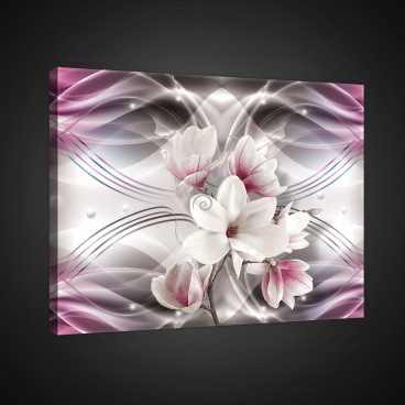 Obraz na plátne obdĺžnik - OB0745 - Ružové kvety
