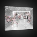 Obraz na plátne obdĺžnik - OB0770 - Ružové kvety