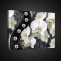 Obraz na plátne obdĺžnik - OB0810 - Biele kvety