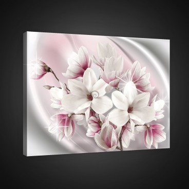 Obraz na plátne obdĺžnik - OB0821 - Ružové kvety