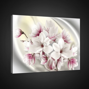 Obraz na plátne obdĺžnik - OB0822 - Ružové kvety