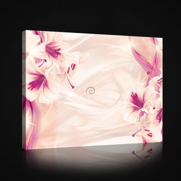Obraz na plátne obdĺžnik - OB0868 - Ružové kvety