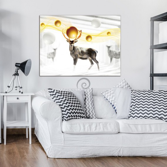 Obraz na plátne obdĺžnik - OB0875 - Jeleň