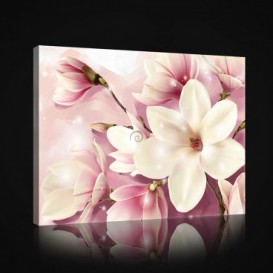 Obraz na plátne obdĺžnik - OB0997 - Ružové kvety