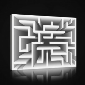 Obraz na plátne obdĺžnik - OB1007 - Labyrint