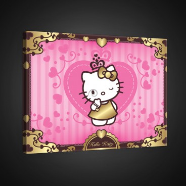 Obraz na plátne obdĺžnik - OB1200 - Hello Kitty