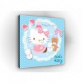 Obraz na plátne štvorec - OB2135 - Hello Kitty