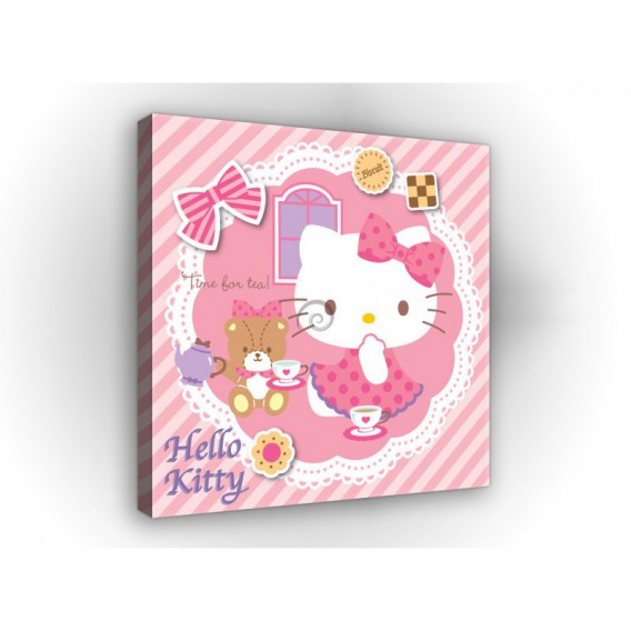 Obraz na plátne štvorec - OB2139 - Hello Kitty