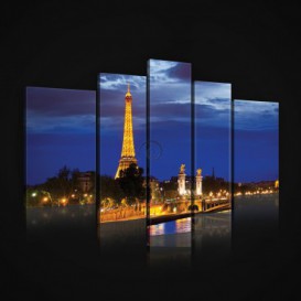 Obraz na plátne viacdielny - OB2445 - Paríž