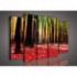 Obraz na plátne viacdielny - OB2840 - Ružový les