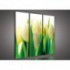 Obraz na plátne viacdielny - OB3295 - Žlto biele tulipány