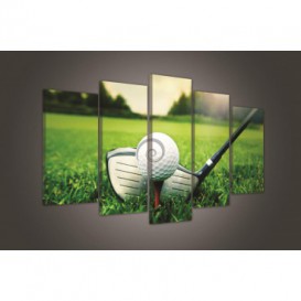 Obraz na plátne viacdielny - OB3412 - Golf