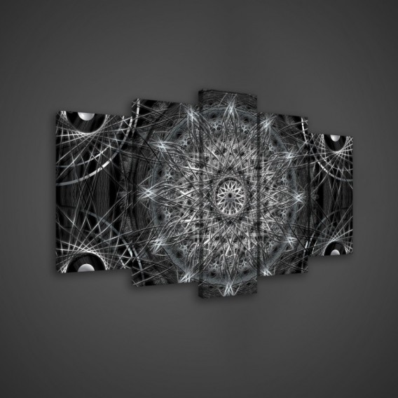 Obraz na plátne viacdielny - OB3565 - Mandala