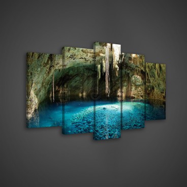 Obraz na plátne viacdielny - OB3594 - Jaskyňa