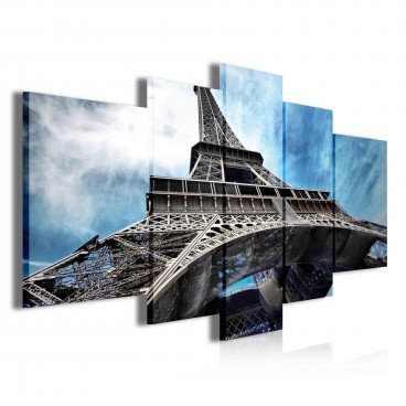 Obraz na plátne viacdielny - OB3792 - Eifelová veža