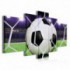 Obraz na plátne viacdielny - OB3826 - Futbalová lopta v sieti