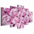 Obraz na plátne viacdielny - OB3944 - Ružové ruže