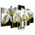 Obraz na plátne viacdielny - OB4050 - Biele kvety
