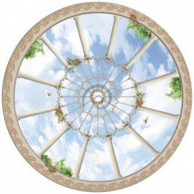 Fototapeta - FT0085 - Stropné okno - obloha