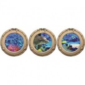 Fototapeta - FT0226 - Lodné okná - korálový útes