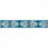 Ozdobné pásy na stenu - MP0303 - Biely klasický vzor na modrom pozadí