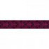Ozdobné pásy na stenu - MP0307 - Purpurový barokový vzor na čiernom pozadí