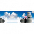 Rohová fototapeta - FT5624 - Zen kamene v oblakoch