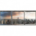 Rohová fototapeta - FT0323 - Mesto New York - okno
