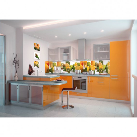 Panel kuchynská linka - FT5656 - Ovocie citrusy