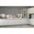 Panel kuchynská linka - FT5686 - Abstraktný vzor a biele kvety