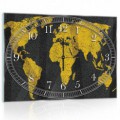 Nástenné hodiny - NH0001 - Mapa sveta