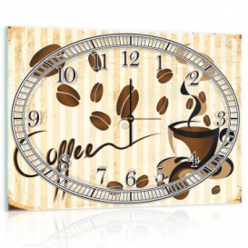Nástěnné hodiny - NH0002 - Šálek kávy