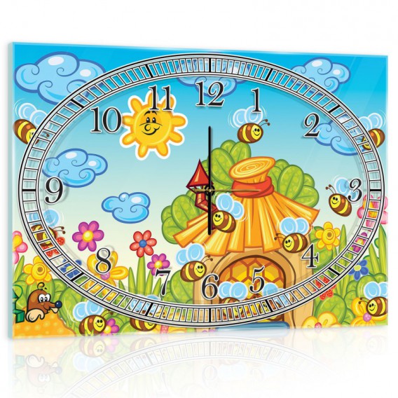 Nástenné hodiny - NH0007 - Včielky