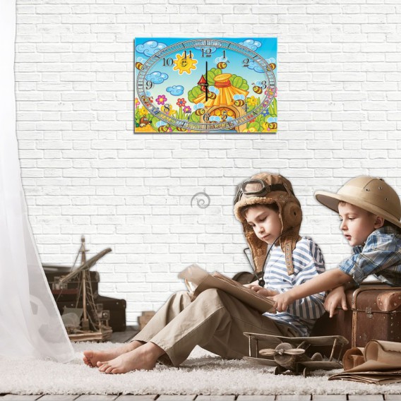 Nástenné hodiny - NH0007 - Včielky