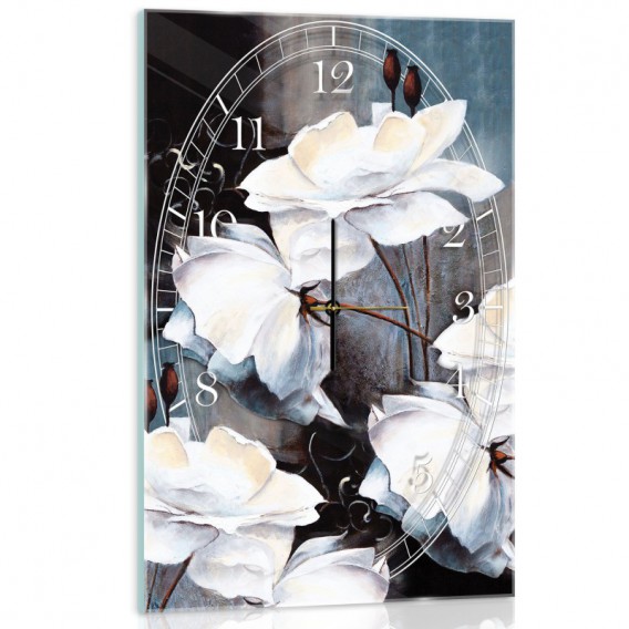 Nástenné hodiny - NH0017 - Kvety