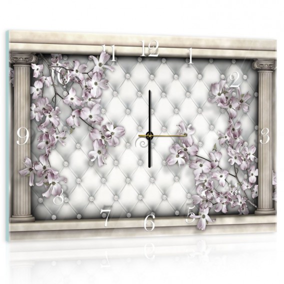 Nástenné hodiny - NH0019 - Kvety