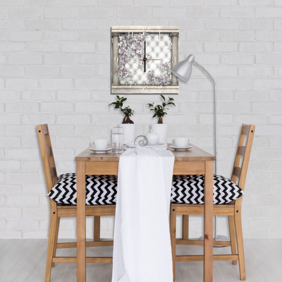 Nástěnné hodiny - NH0019 - Květiny