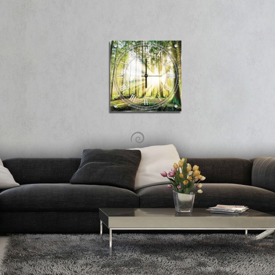 Nástenné hodiny - NH0068 - Les