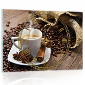 Nástenné hodiny - NH0088 - Káva