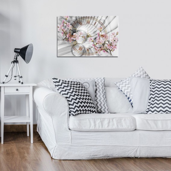 Nástenné hodiny - NH0093 - Kvety