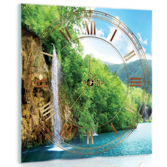 Nástenné hodiny - NH0094 - Vodopád