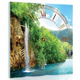 Nástenné hodiny - NH0094 - Vodopád