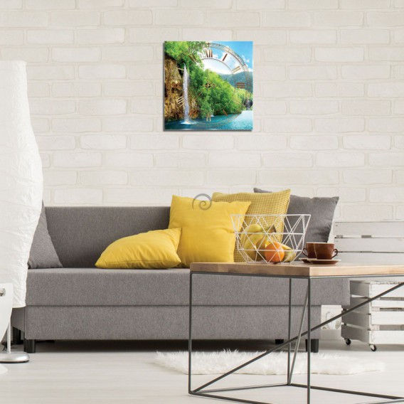 Nástenné hodiny - NH0094 - Vodopád