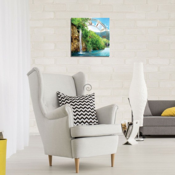 Nástenné hodiny - NH0094 - Vodopád