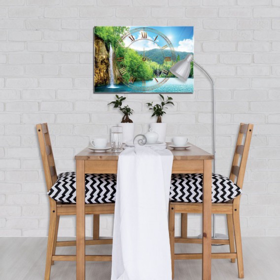 Nástenné hodiny - NH0094 - Vodopád