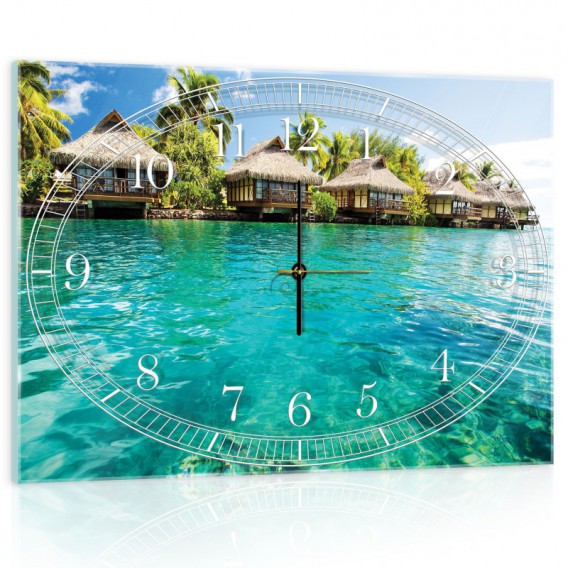 Nástenné hodiny - NH0115 - Domčeky